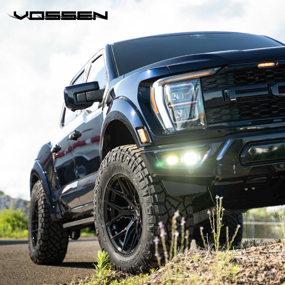 RIN VOSSEN 17X9 6X139.7 CB106.1 ET0 HF6-4 SATIN BLACK