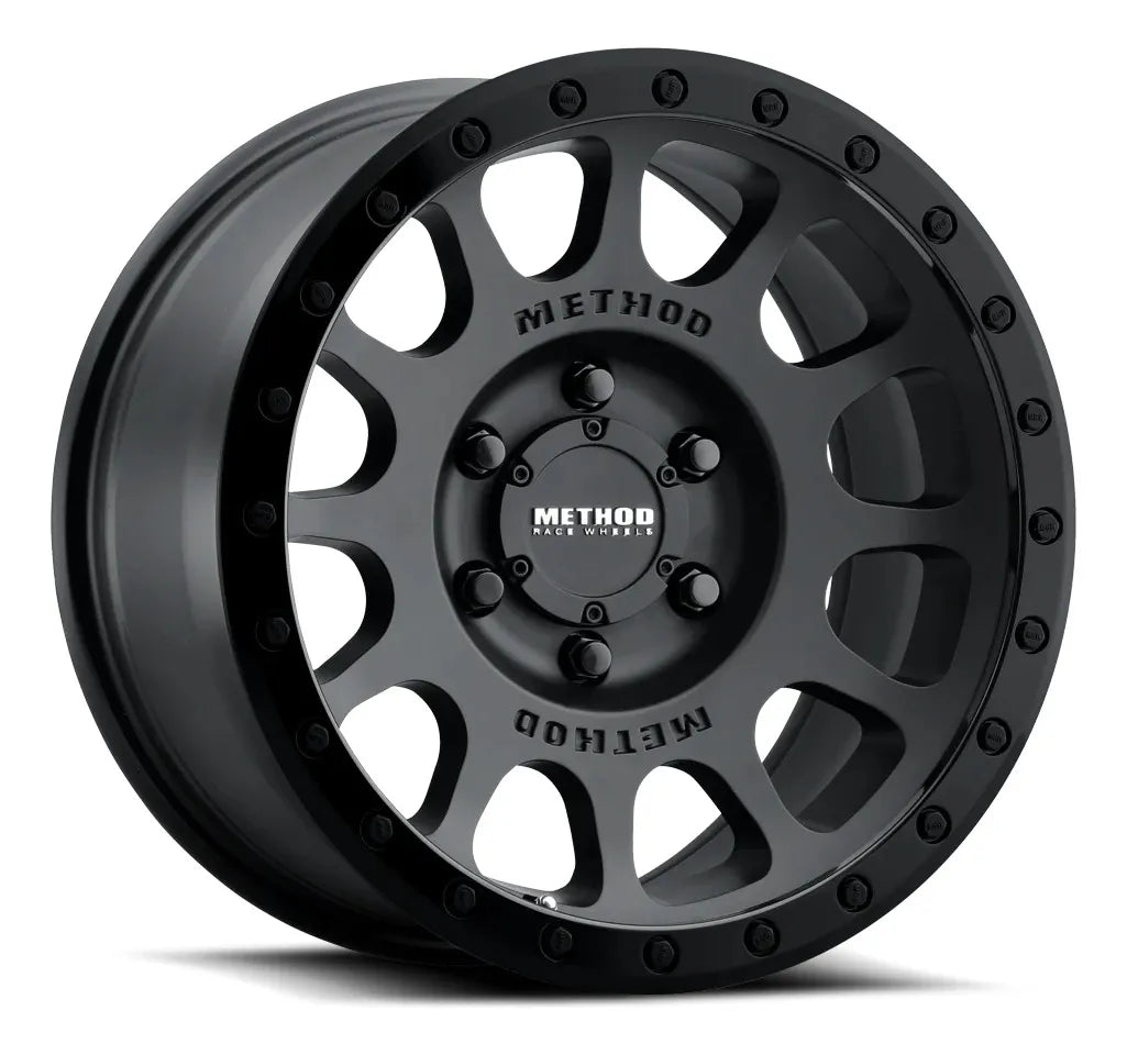 Rin Method Mr305 17x8.5 Matte Black Nissan Titan, Xterra