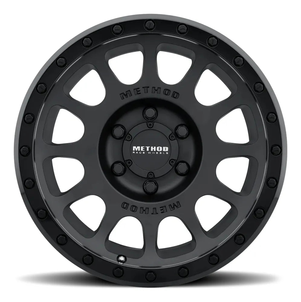 Rin Method Mr305 17x8.5 Matte Black Nissan Titan, Xterra
