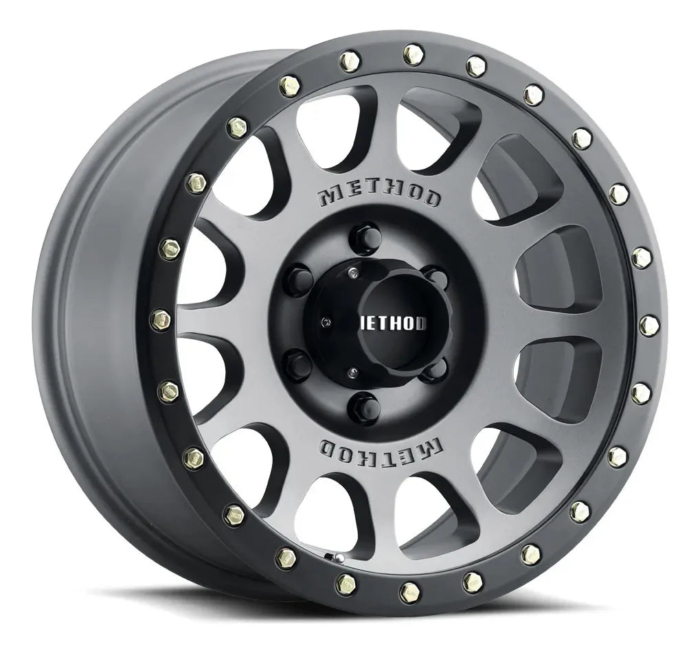 Rin Method 17x8.5-6x139.7/ Et 25/ Cb 108/ Titanium Matte Lip