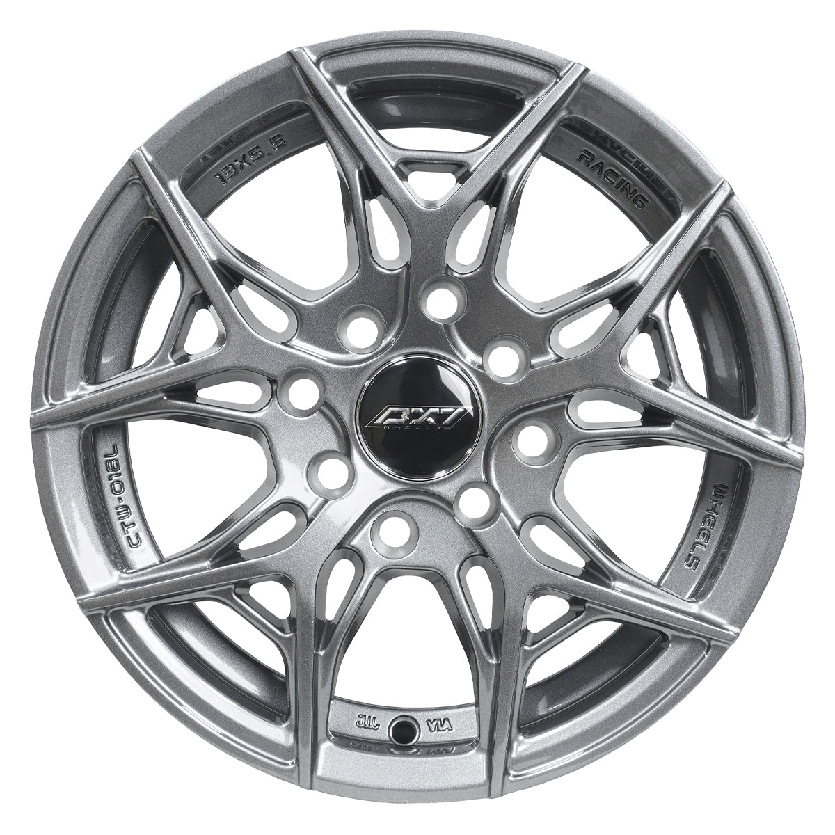 RINES BX7 FW1 13 4X100/114.3/ ET 35/ CB 73.1/ GREY