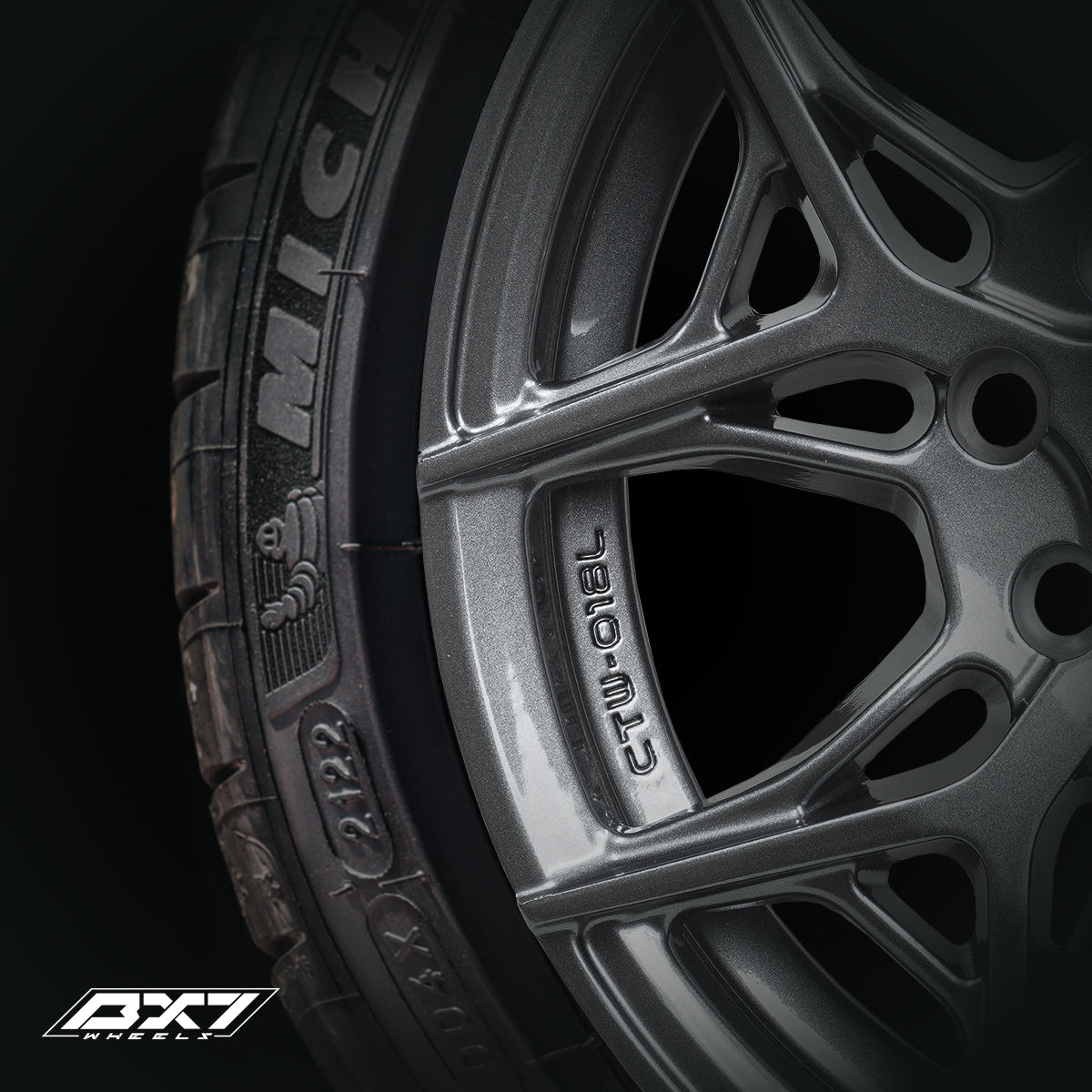 RINES BX7 FW1 13 4X100/114.3/ ET 35/ CB 73.1/ GREY
