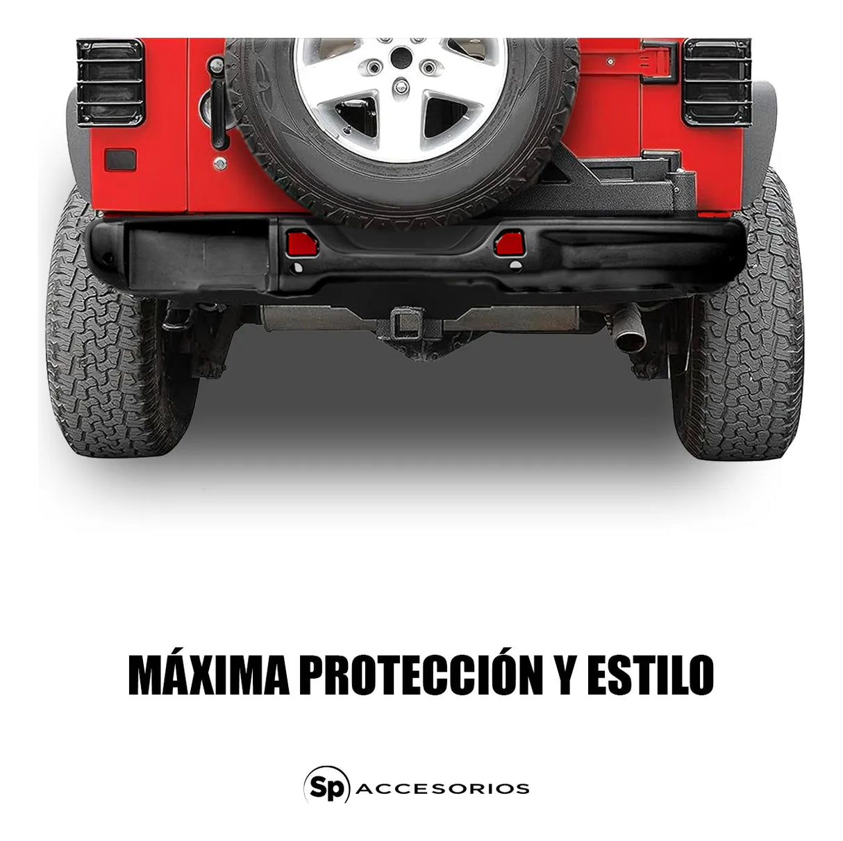 Defensa Trasera Para Jeep 10 Aniversario Jl 2021