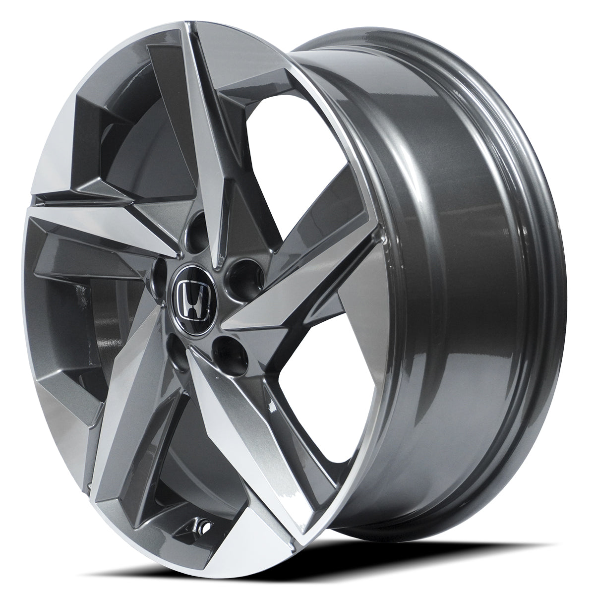 RIN BX7 FW1 17 5x114.3/ ET 48/ CB 67.1/ NEGRO-GUNMETAL MACHINED FACE