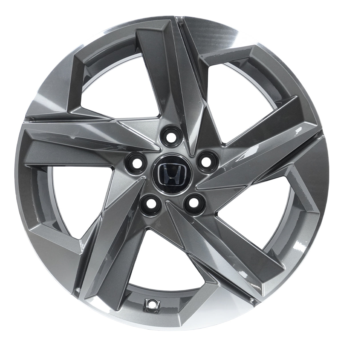 RIN BX7 FW1 17 5x114.3/ ET 48/ CB 67.1/ NEGRO-GUNMETAL MACHINED FACE