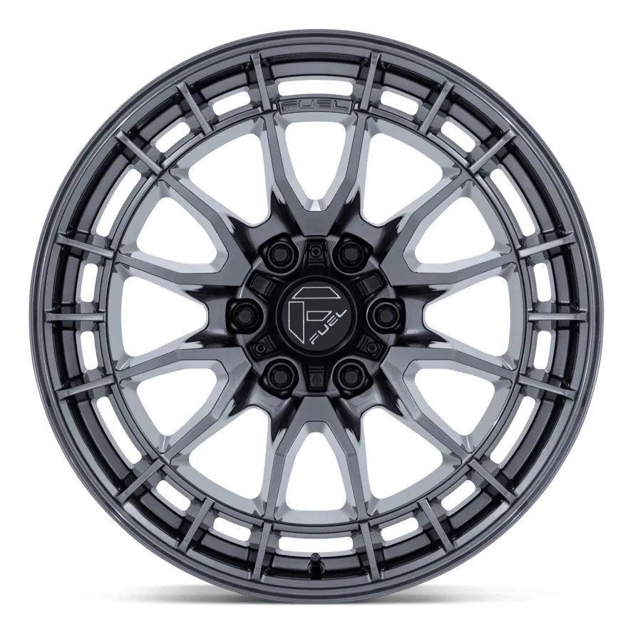 Rin Fuel Revolt 17x9.0 6x139.7 Gloss Gunmetal Toyota Hilux