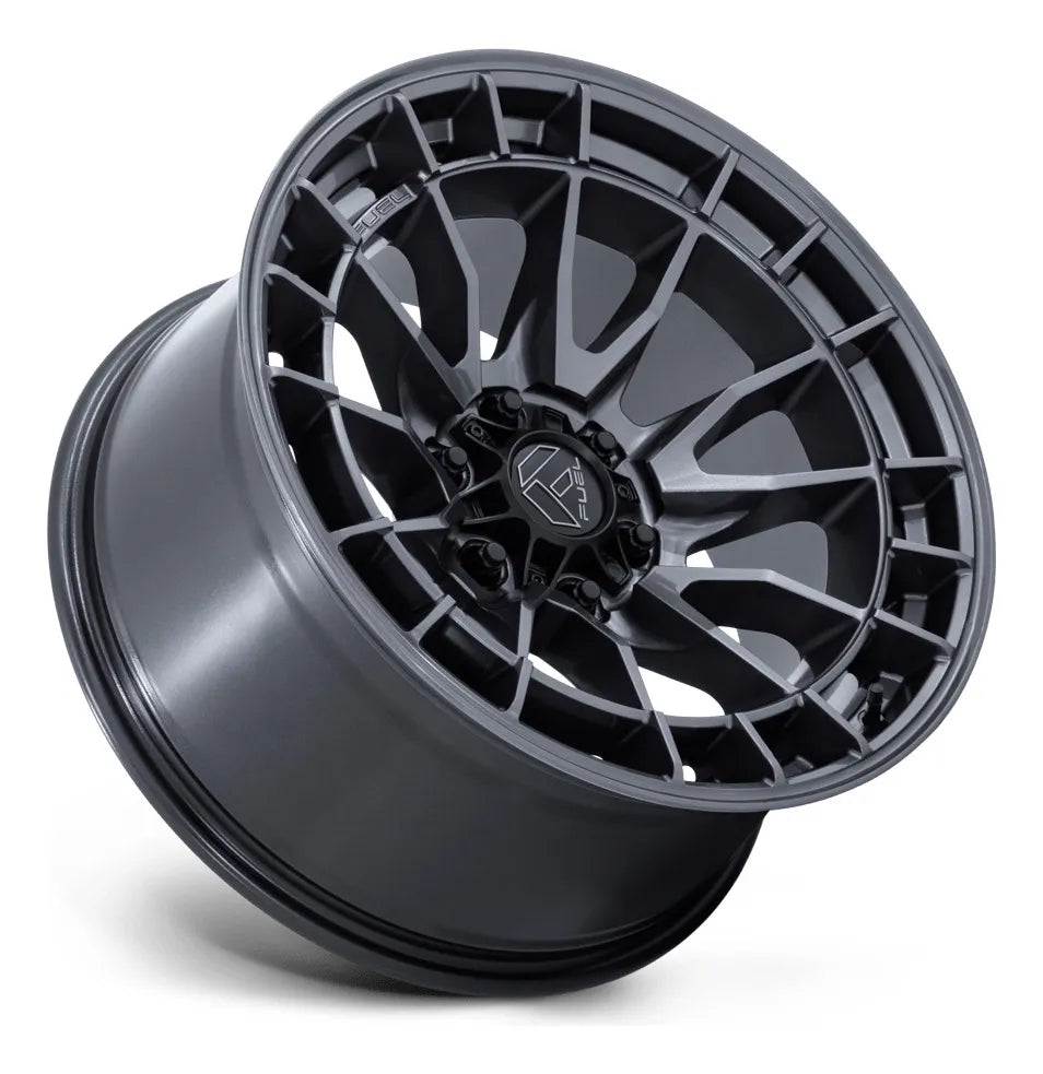 Rin Fuel Revolt 17x9.0 6x139.7 Gloss Gunmetal Toyota Hilux