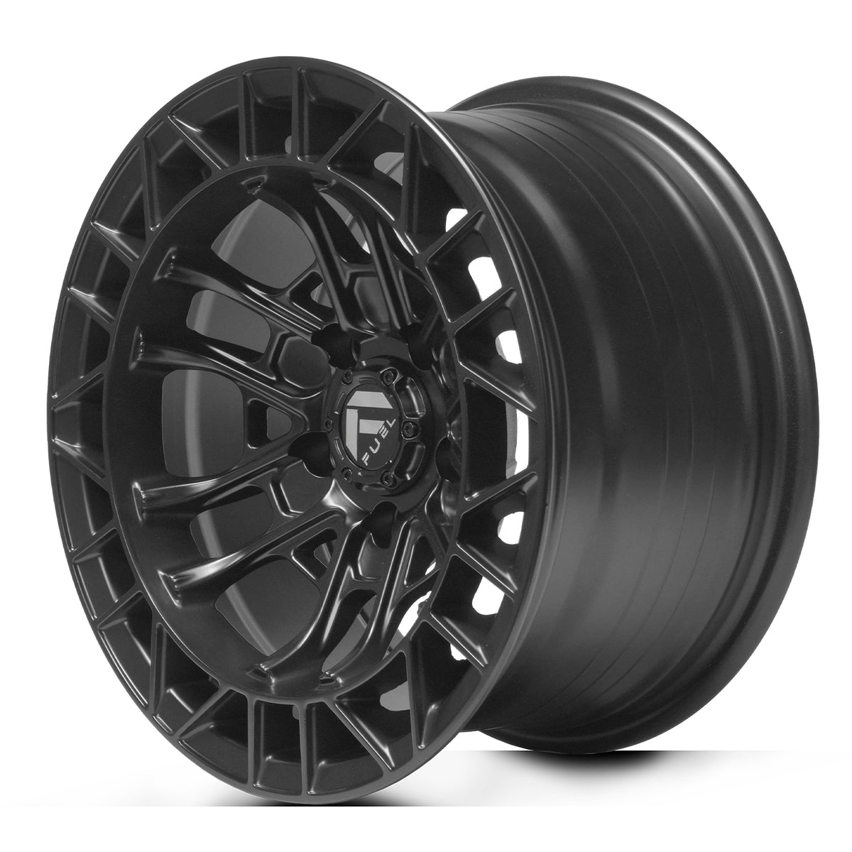 RIN BX7 WHEELS 15X8 5/114.3 ET: -10 CB: 73.1 NEGRO/FULL MATTE BLACK