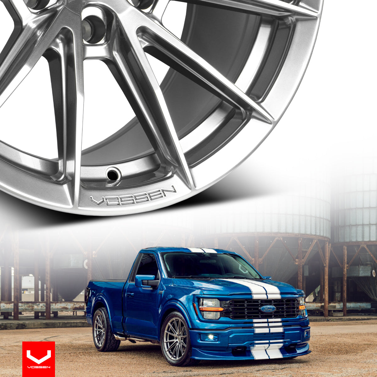 RIN VOSSEN 18X9 6/139.7 ET0 SUPER DEEP 106.1 HYPER METAL