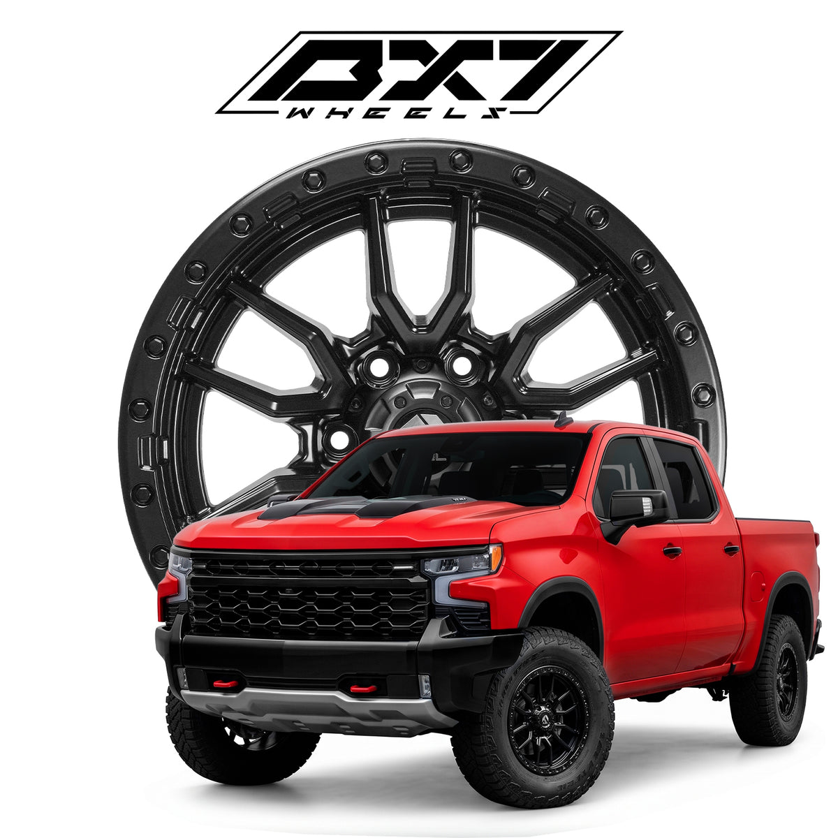 RIN BX7 WHEELS 17X9 6/139.7 ET0 CB106.1