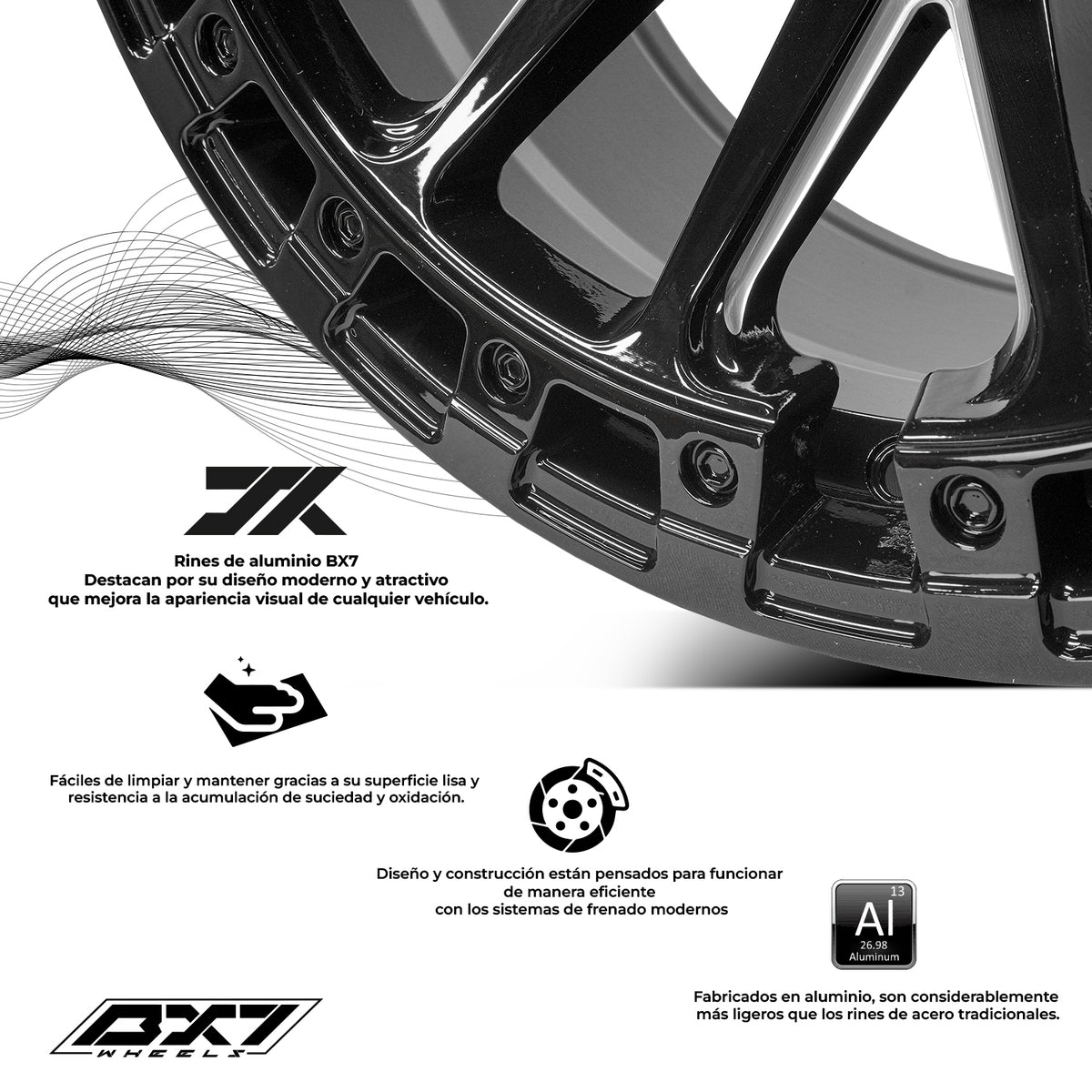 RIN BX7 WHEELS 17X8.5 6/139.7 ET0 CB106.1