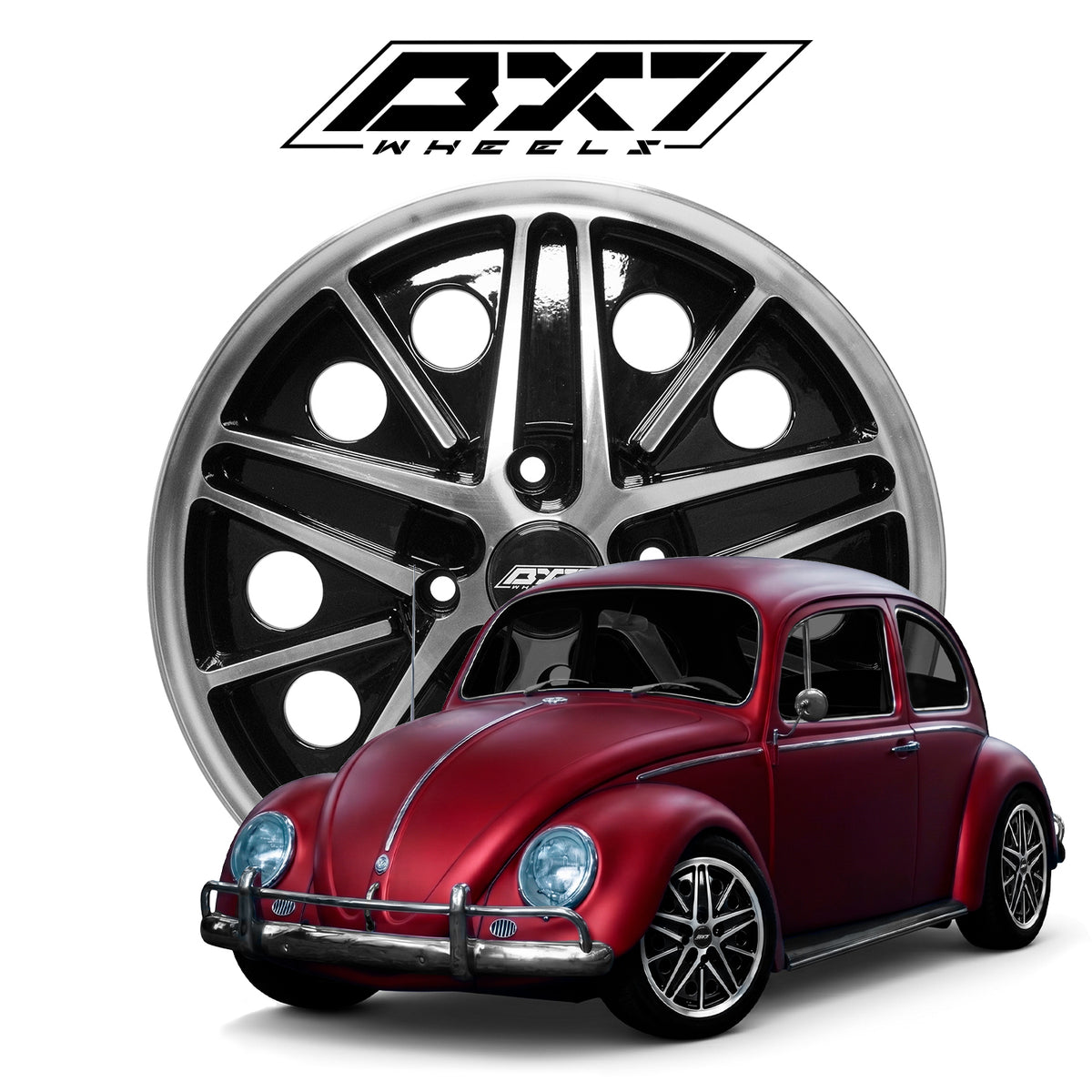 RIN BX7 WHEELS 17X7 4/130 ET40 CB78.2