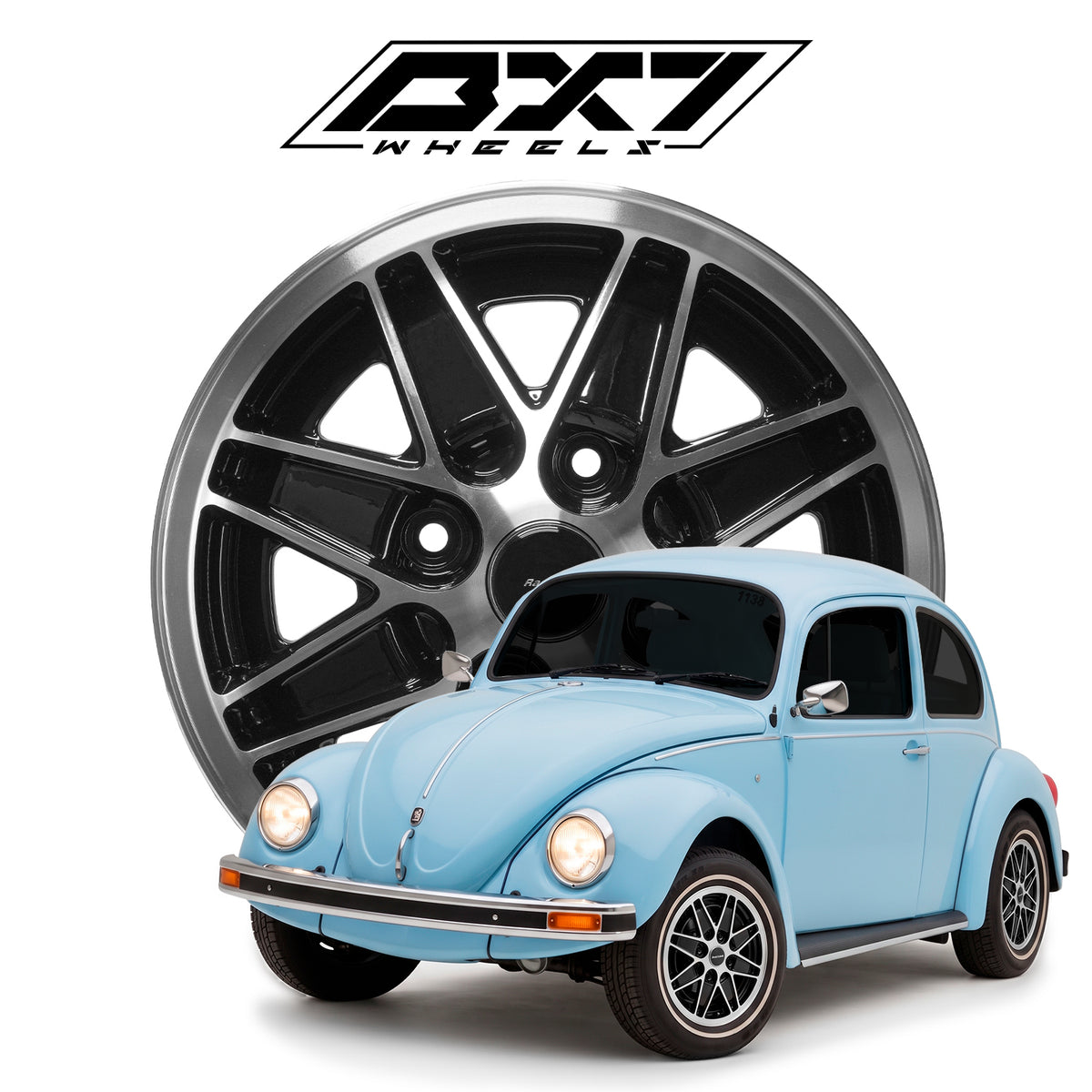 RIN BX7 WHEELS 15X5.5 4/130 ET30 CB80.9