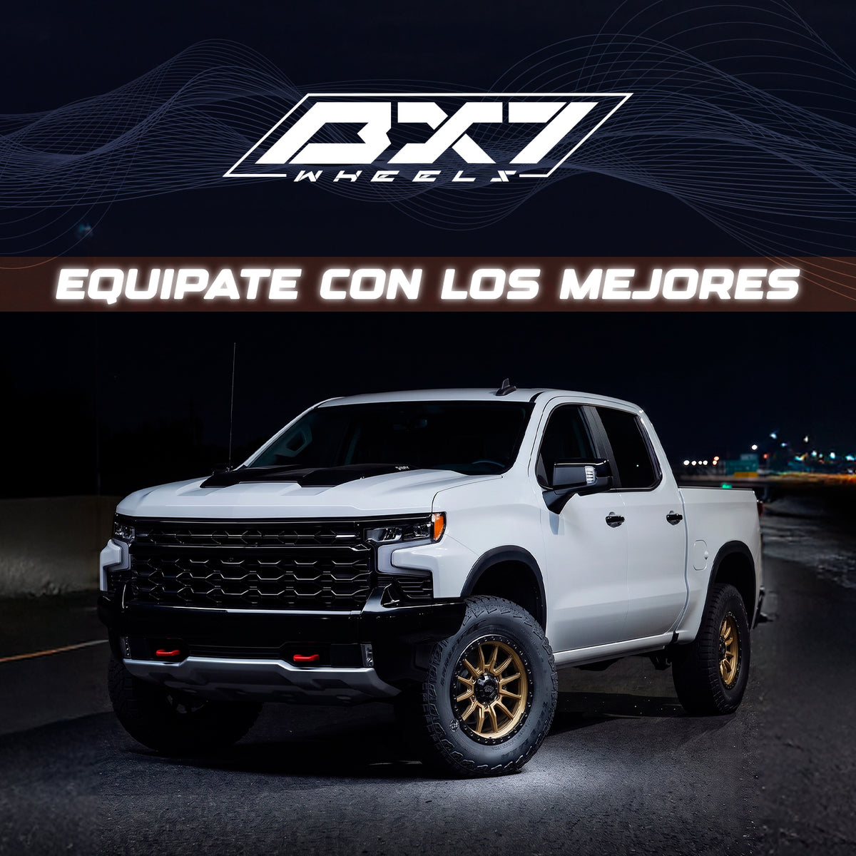 RIN BX7 WHEELS 17X9 6/139.7 ET0 CB106.1