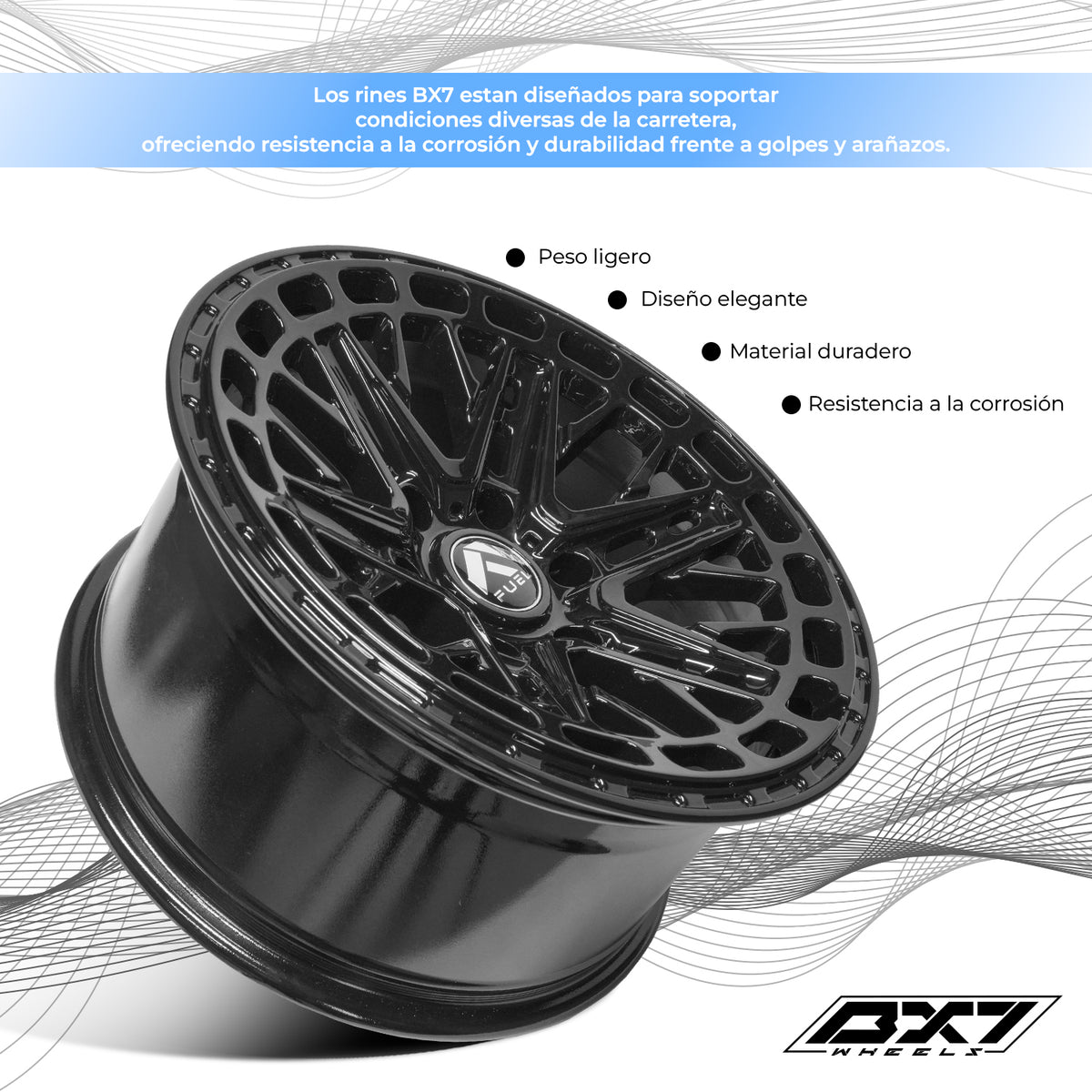 RIN BX7 WHEELS 18X9 6/139.7 ET0 CB106.1