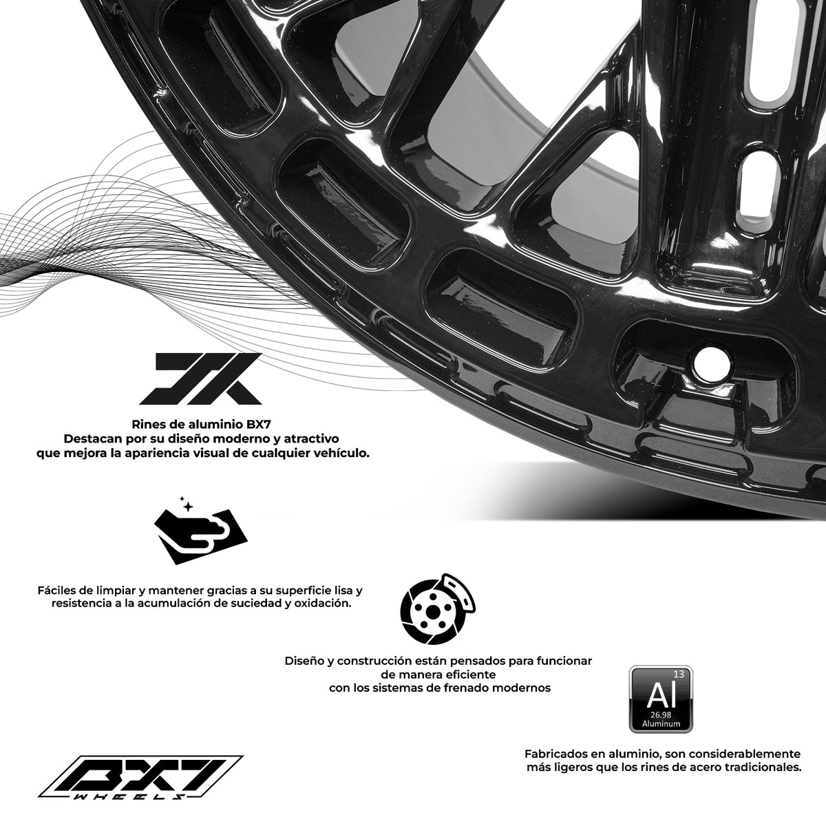 RIN BX7 WHEELS 18X9 6/139.7 ET0 CB106.1