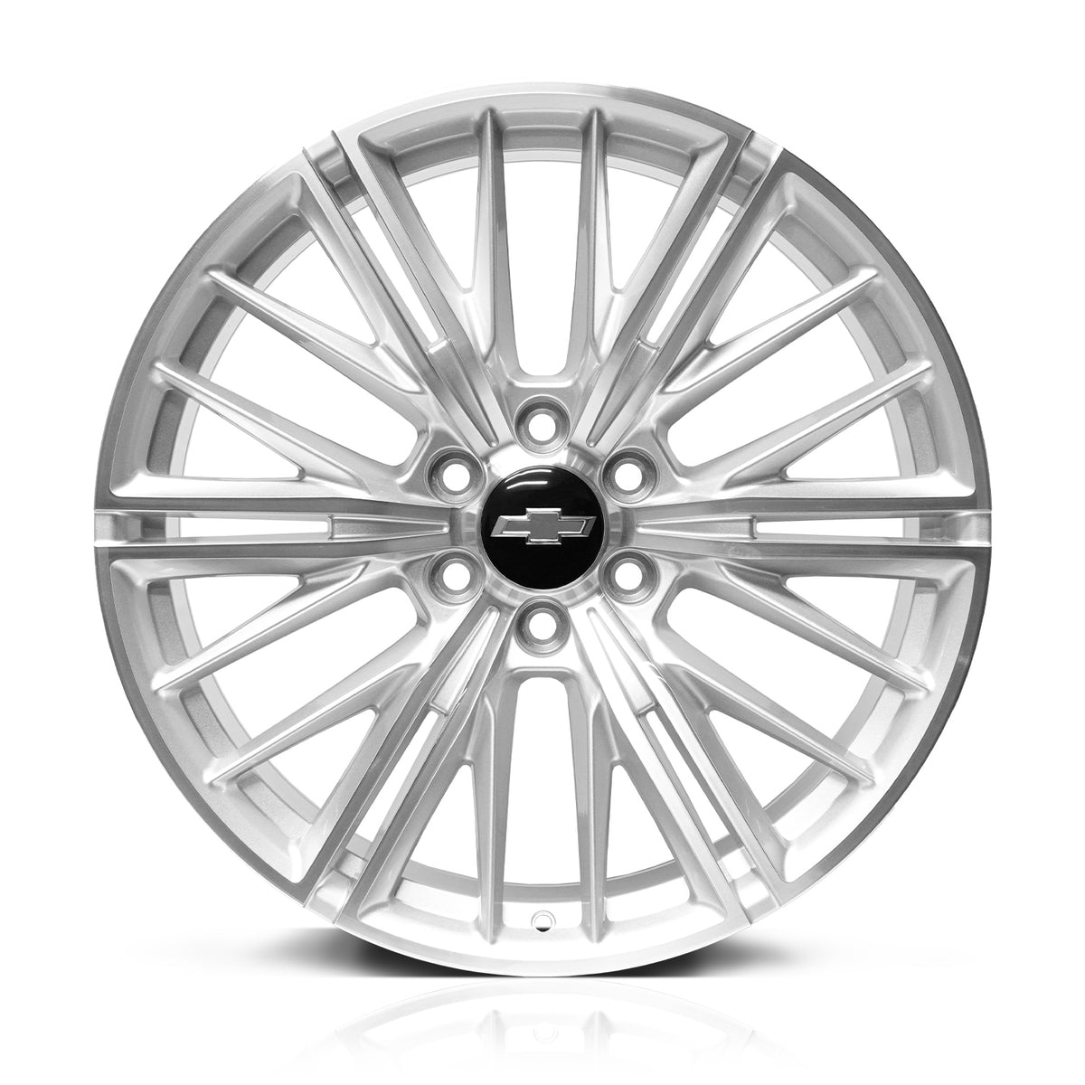 RIN BX7 WHEELS 22X9 6/139.7 ET: 28 CB: 78.1 Plateado-Silver Machine Face