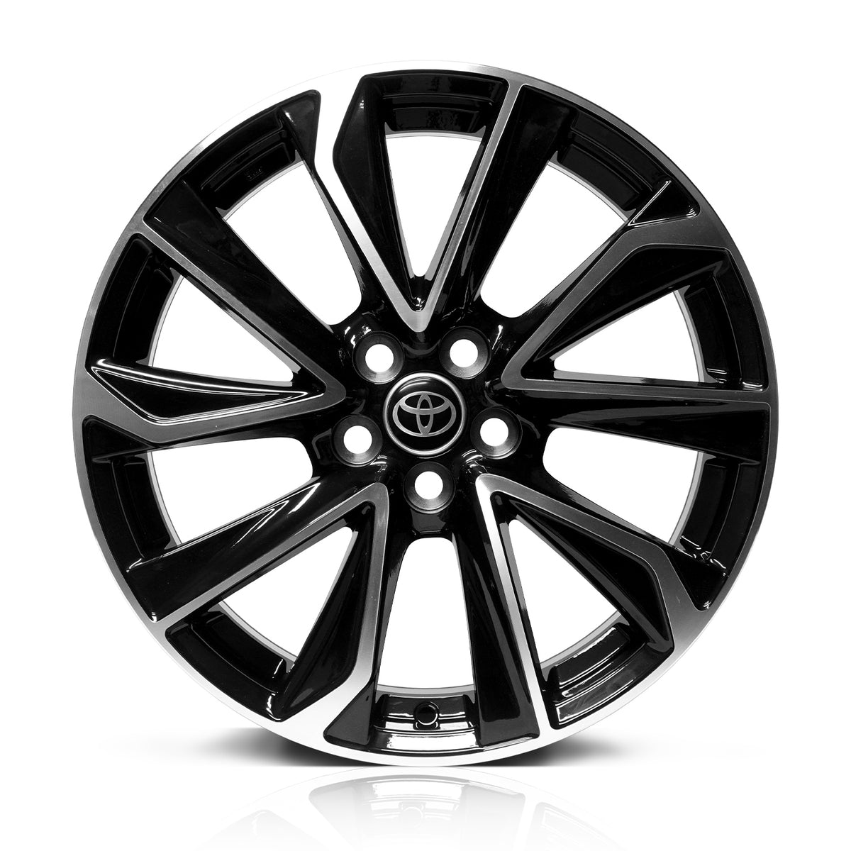 RIN BX7 WHEELS 17X7.5 5/100 ET: 40 CB: 54.1 NEGRO/BLACK MACHINED FACE