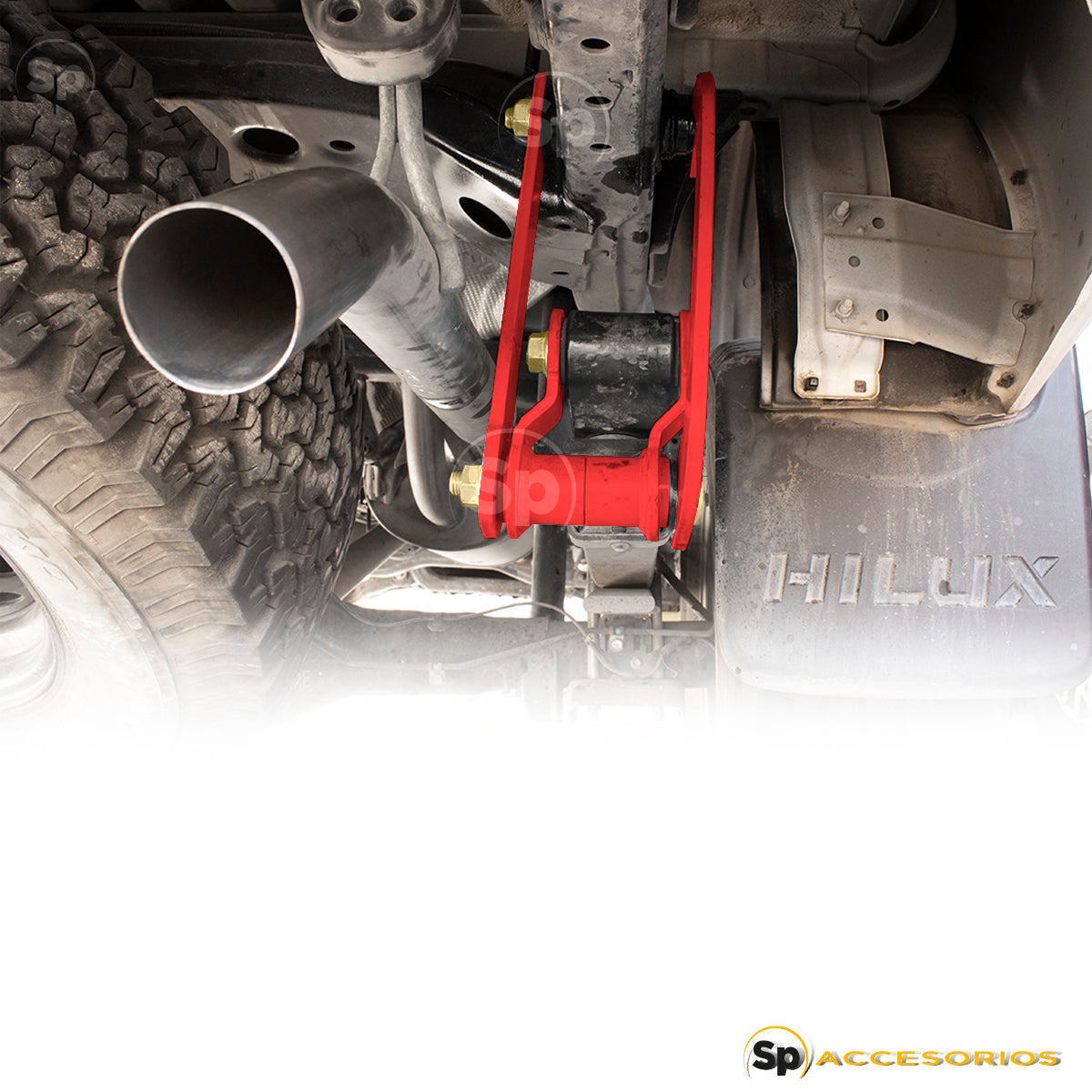 COLUMPIOS SUSPENSIÓN SUAVIDAD PARA TOYOTA HILUX 2016 A 2021 TRASERO