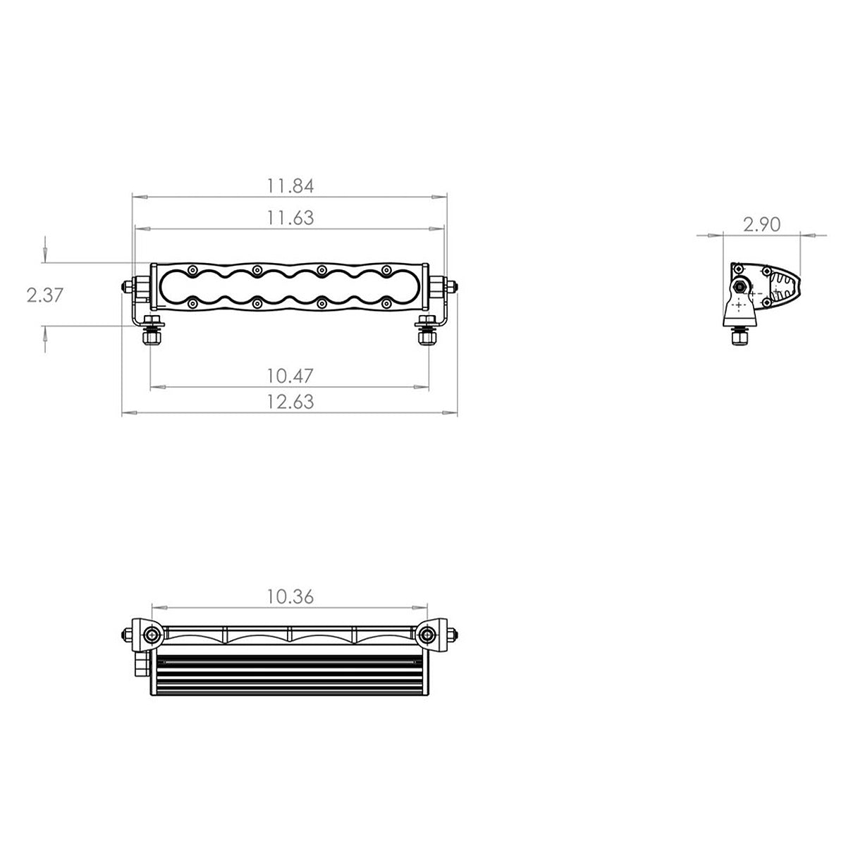 BAJA DESIGNS S8 SERIES DRIVING COMBO 10 PULGADAS LED CLEAR