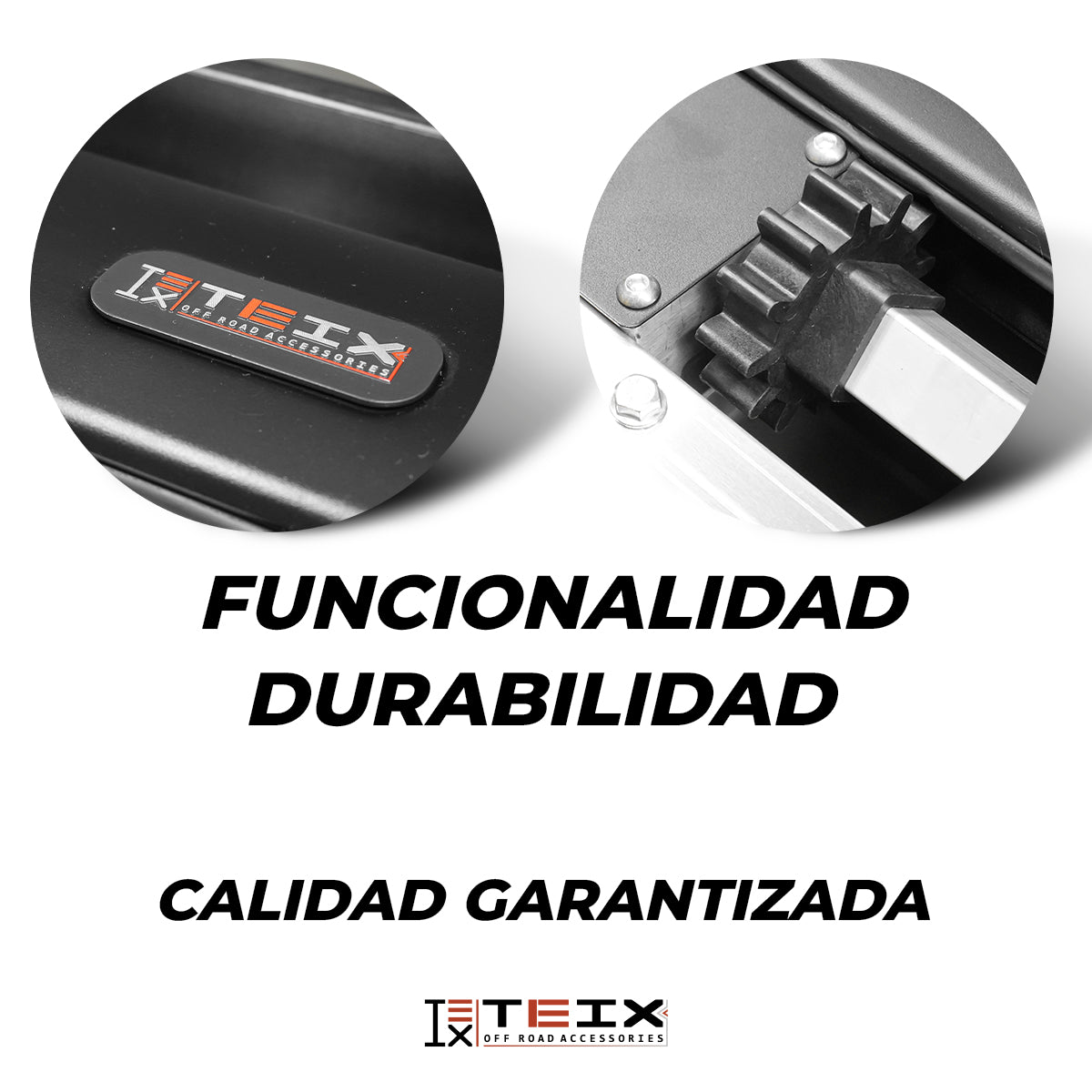 TAPA ELÉCTRICA TEIX POWER-X PARA DODGE RAM DOB CAB 5.8 2009 - 2024 CON RAMBOX