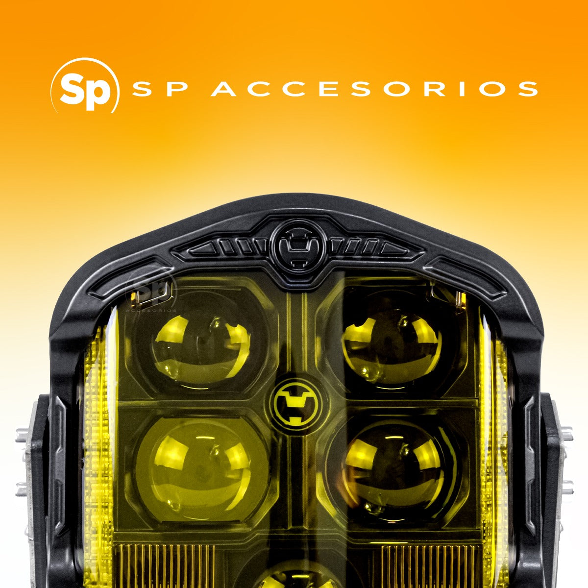 LUZ LED DUALLY SPOT AMBAR UNIVERSAL