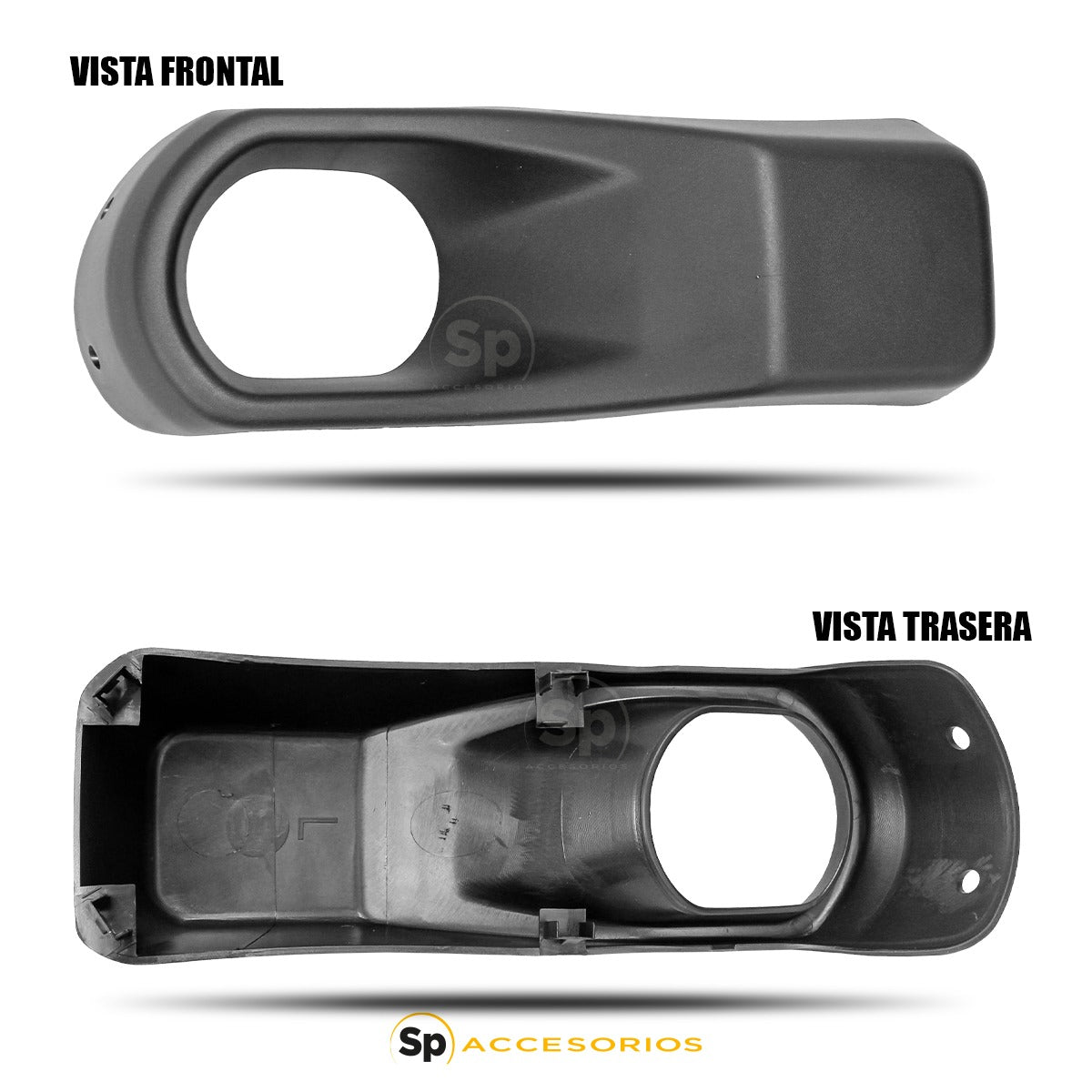 PIEZA DE PLÁSTICO BORDE DE LUZ ANTINIEBLA PARACHOQUES DELANTERO JL