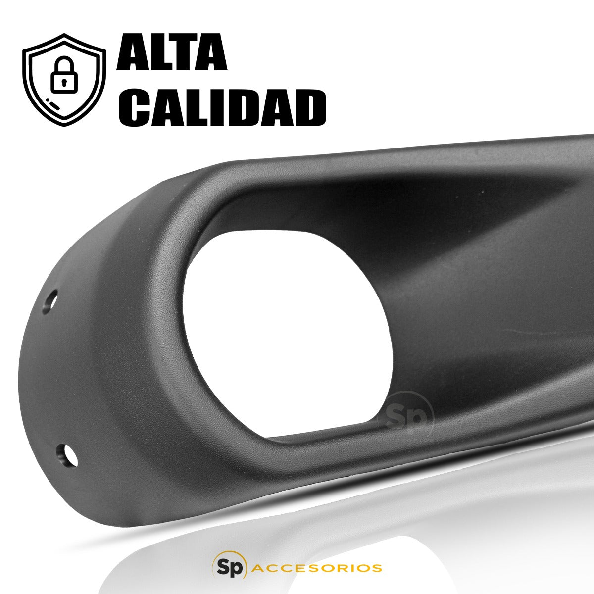 PIEZA DE PLÁSTICO BORDE DE LUZ ANTINIEBLA PARACHOQUES DELANTERO JL