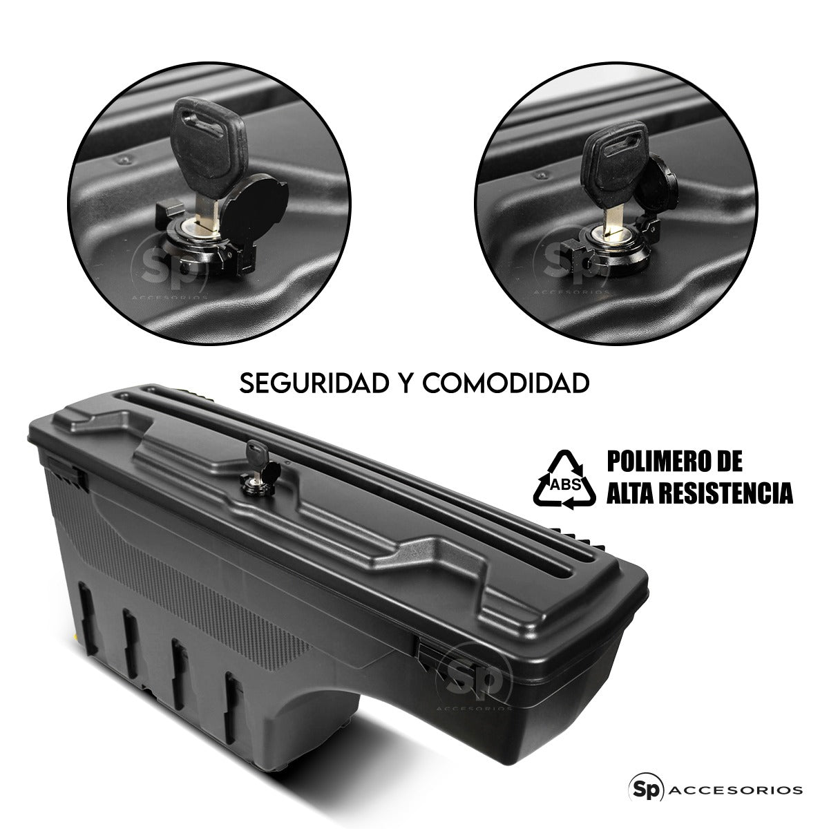 CAJA DE HERRAMIENTAS PLASTICA LATERAL