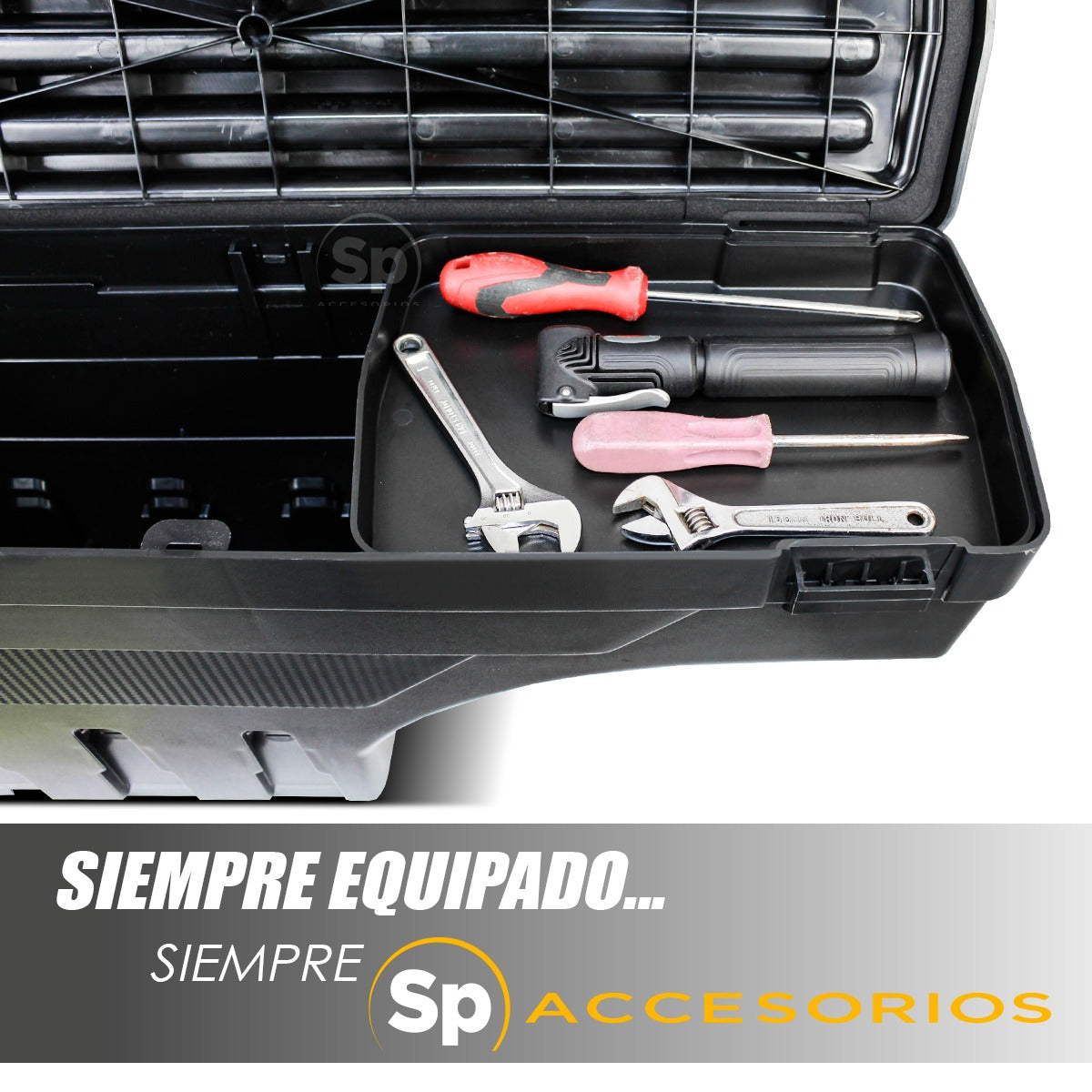 CAJA DE HERRAMIENTAS PLASTICA LATERAL
