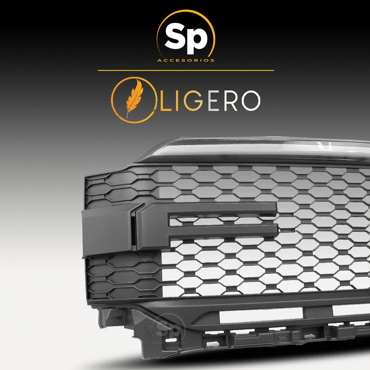 PARRILLA LED TIPO RAPTOR LÍNEA NUEVA PARA FORD LOBO F150 2021 - 2024