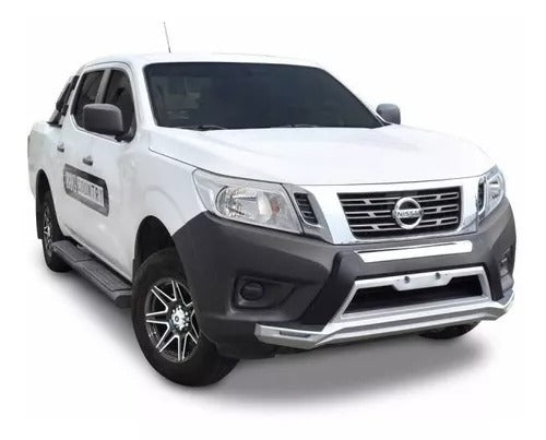 BURRERA BUMPER DEFENSA CON LUZ PARA NISSAN NP300 FRONTIER 2016 A 2020
