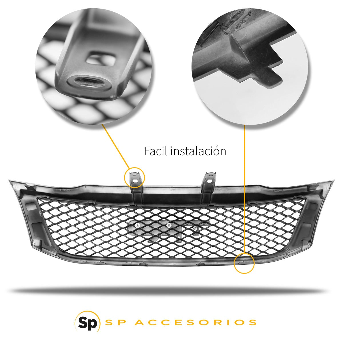 PARRILLA TRD PARA TOYOTA HILUX 2012 A 2015