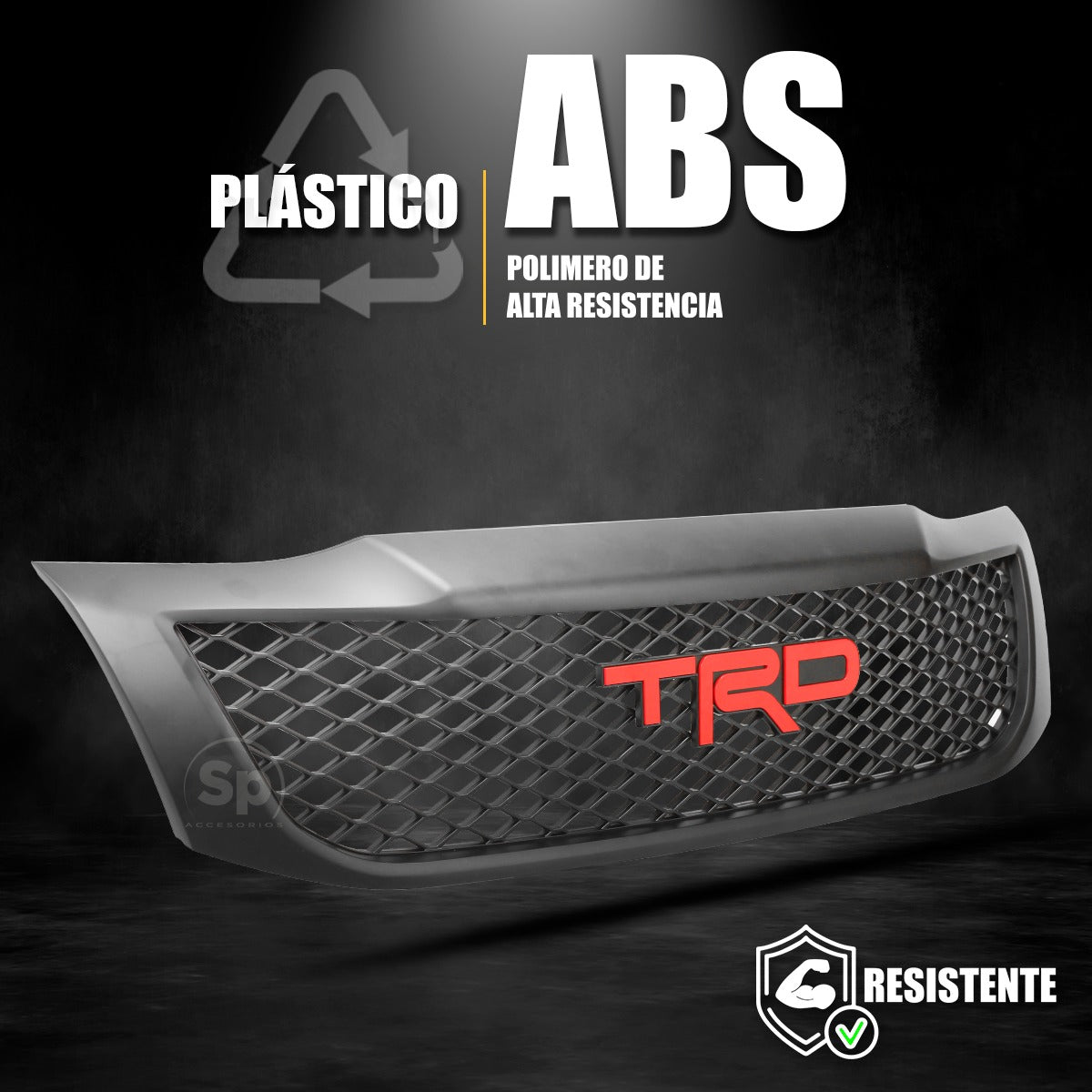 PARRILLA TRD PARA TOYOTA HILUX 2012 A 2015