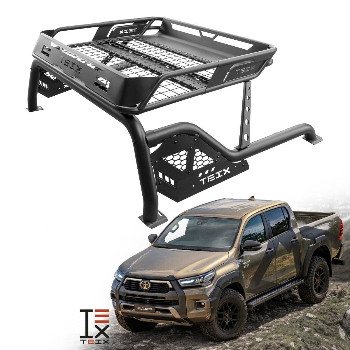 ROLL BAR CON CANASTILLA TEIX VARIAS APLICACIONES