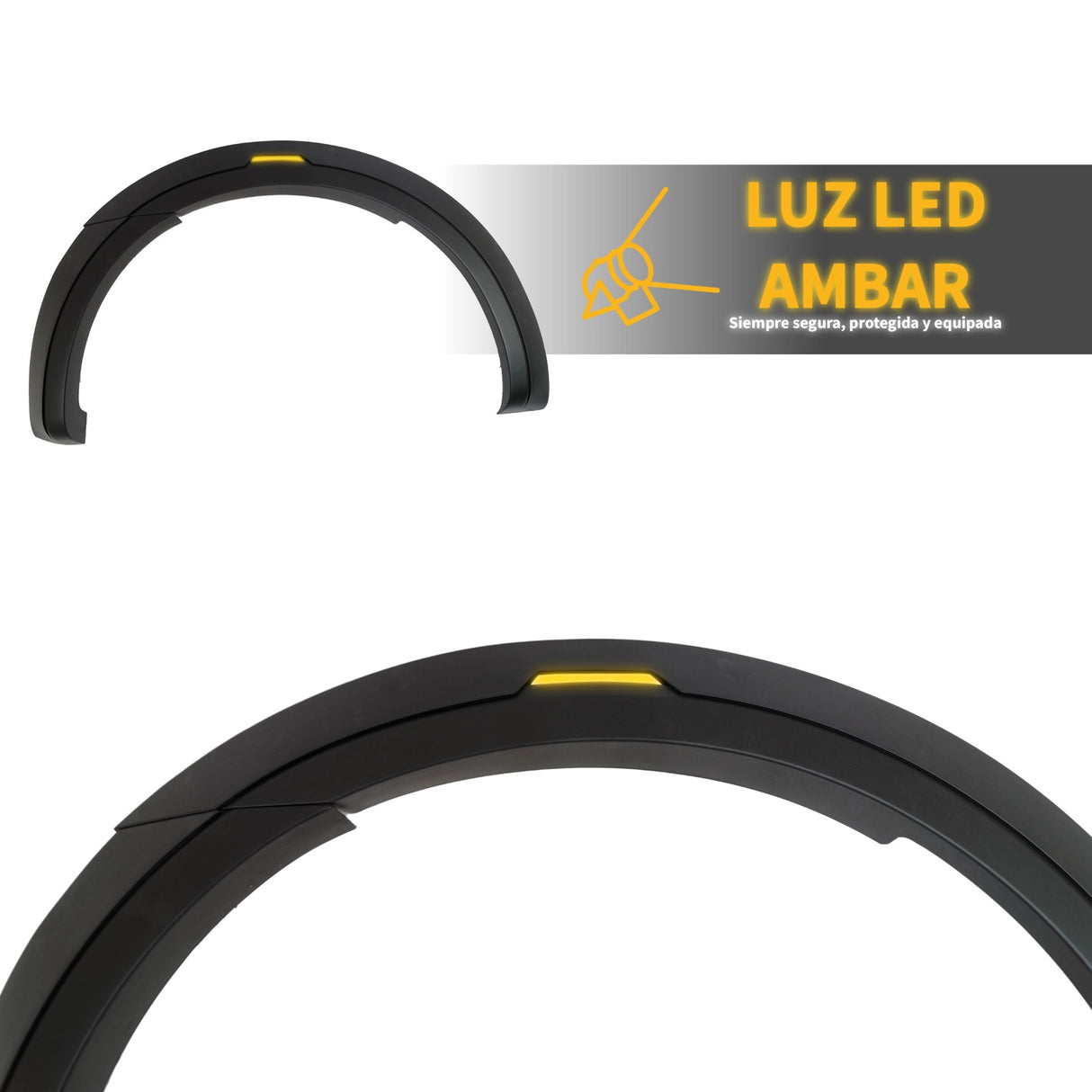 CANTONERAS PARA FORD RANGER 2016 A 2020 ABS REMACHES Y LED