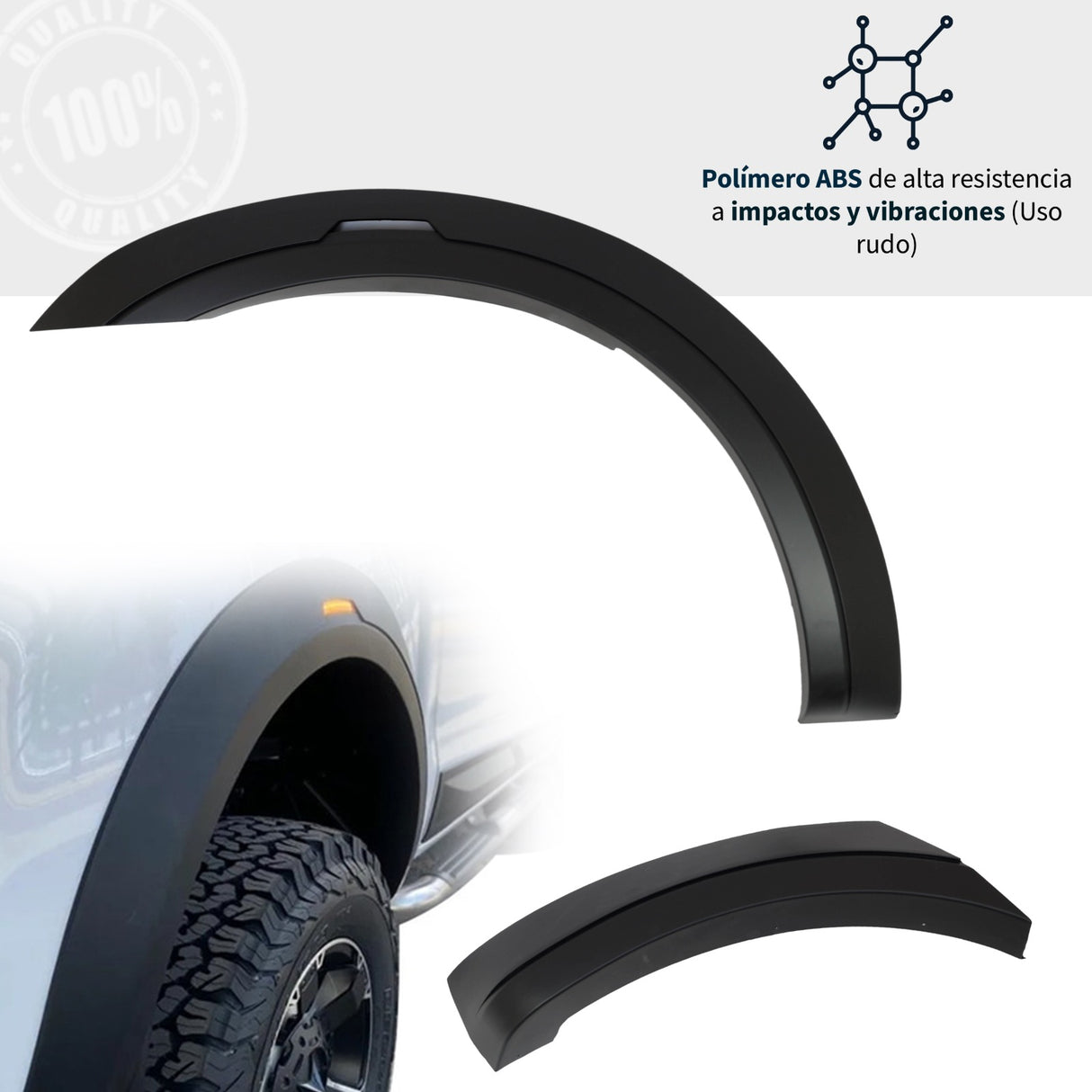 CANTONERAS PARA FORD RANGER 2016 A 2020 ABS REMACHES Y LED