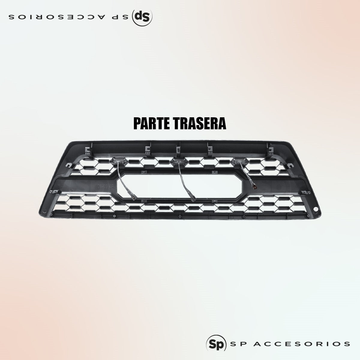 PARRILLA FRONTAL TIPO TRD CON LED PARA TOYOTA 4RUNNER 2006 - 2009