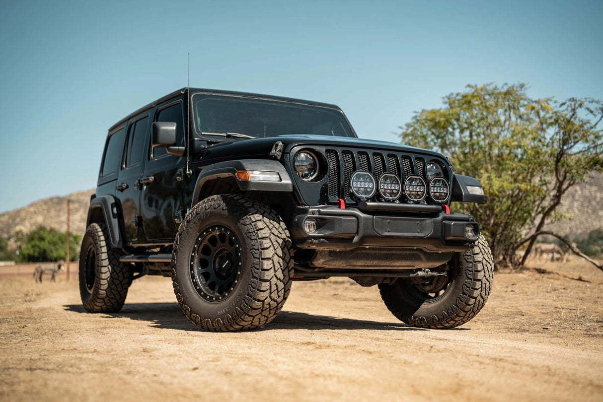 Soporte Barra Bracket De Luces Barra Led DV8 Off Road Mopar Para Defensa delantera Para Jeep Wrangler JL 2018-2026