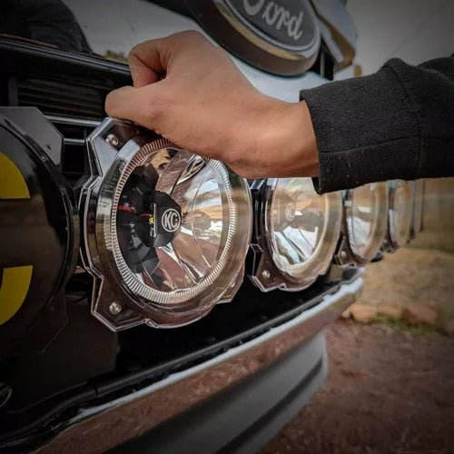 CUBIERTAS BLANCAS TRANSPARENTE KC HILITES PRO6 GRAVITY LED