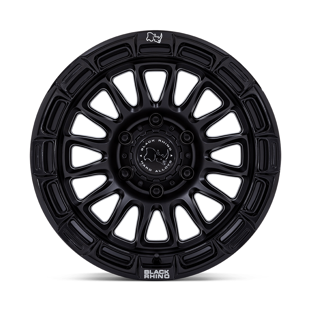 RIN BLACK RHINO RIVAL MATTE BLACK-GLOSS BLACK LIP / APLICACIÓN PARA F-150, RAPTOR Y FJ CRUSIER