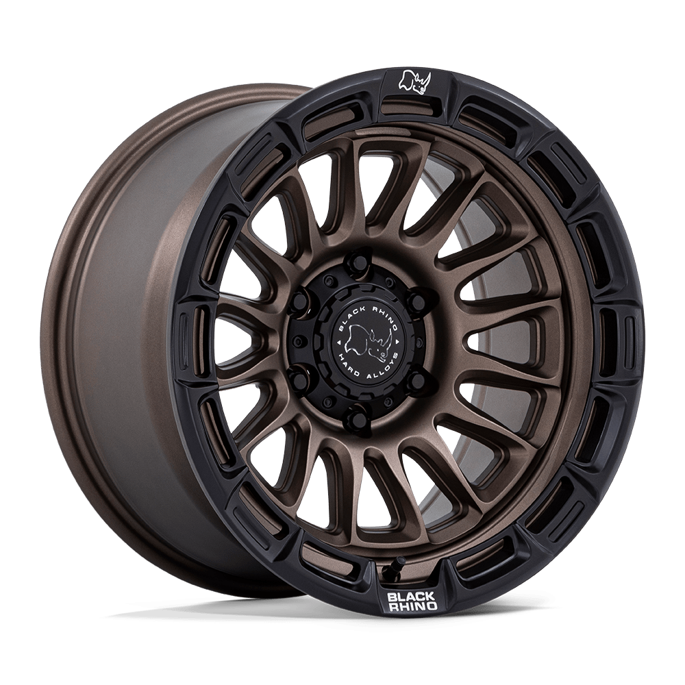 RINES RIVAL 17x8.5 5X127 ET 10 BURNT BRONZE W/ MATTE BLK-LP CB 71.5