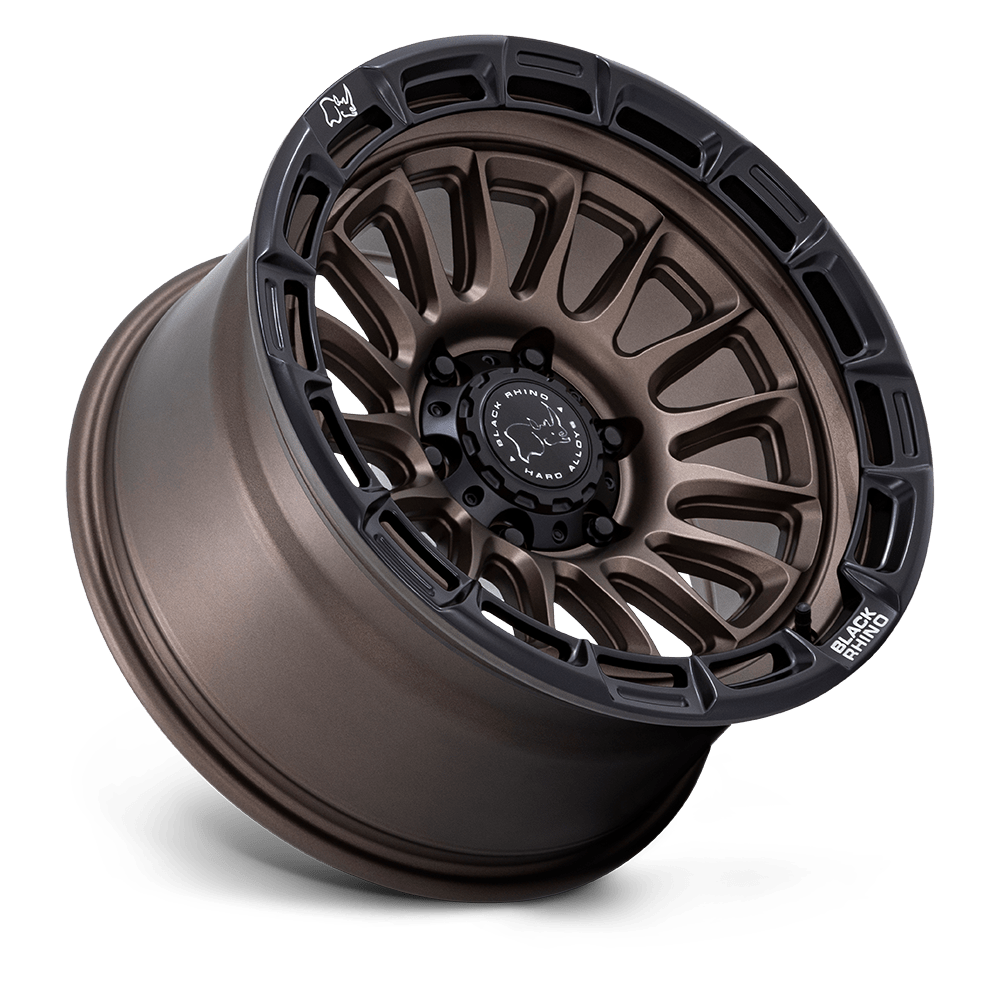 RINES RIVAL 17x8.5 5X127 ET 10 BURNT BRONZE W/ MATTE BLK-LP CB 71.5