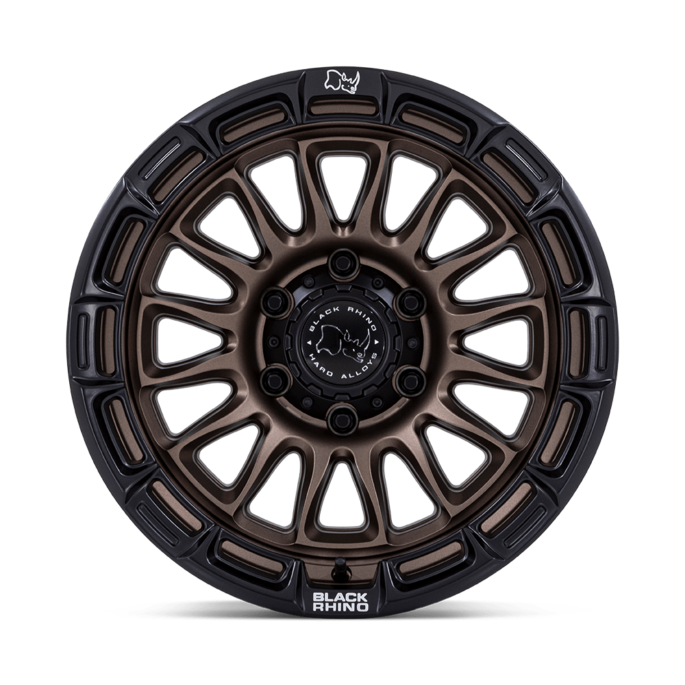 RINES RIVAL 17x8.5 5X127 ET 10 BURNT BRONZE W/ MATTE BLK-LP CB 71.5