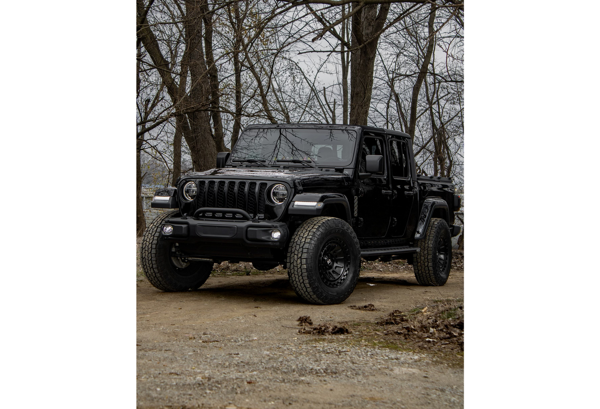 RINES BLACK RHINO 17X8.5 6X139.7 CB106.1 ET-10 BARRAGE MATTE BLACK