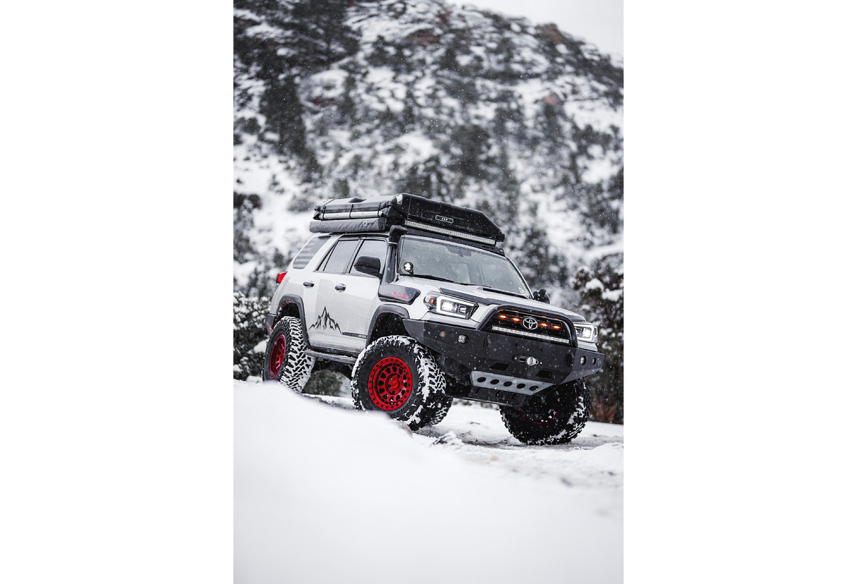 RINES BLACK RHINO 17X9 6X135 PRIMM CANDY RED W/ BLACK BOLTS