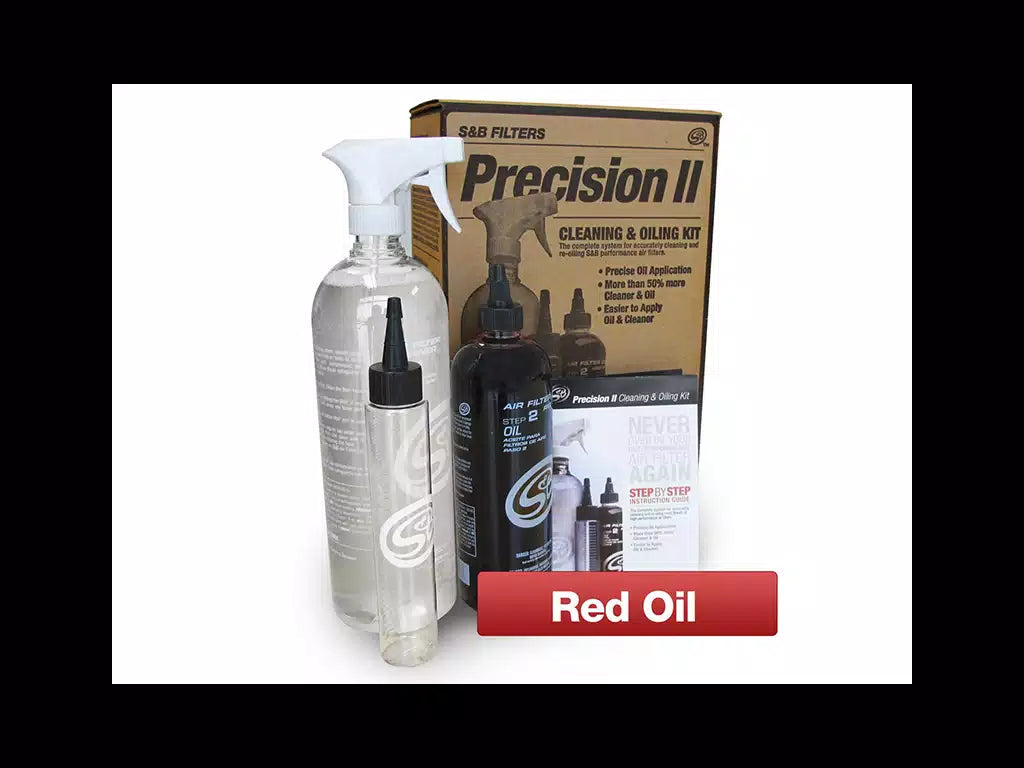 SET DE LIMPIEZA Y LUBRICACION S&B PRECISION II PARA FILTRO DE AIRE