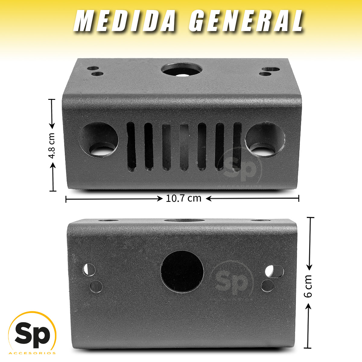 SOPORTE LUZ DE STOP PARA JEEP WRANGLER JL 2018 - 2024