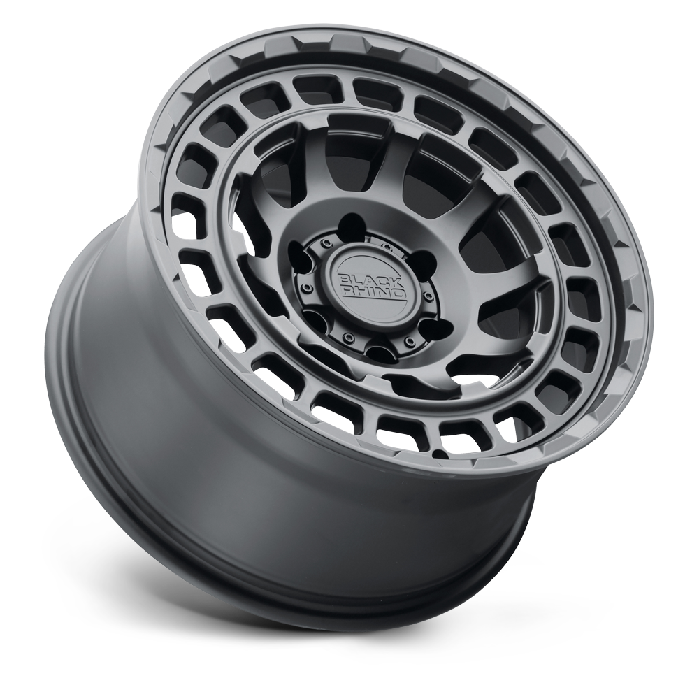 RINES BLACK RHINO CHAMBER 17x8.5 5X127 CB 71.6 ET -18 MATTE BLACK