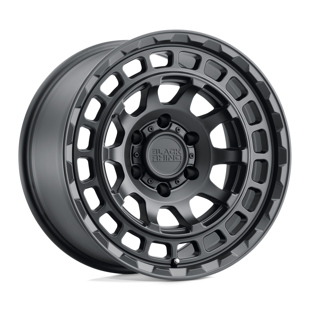 RINES BLACK RHINO CHAMBER 17x8.5 5X127 CB 71.6 ET -18 MATTE BLACK